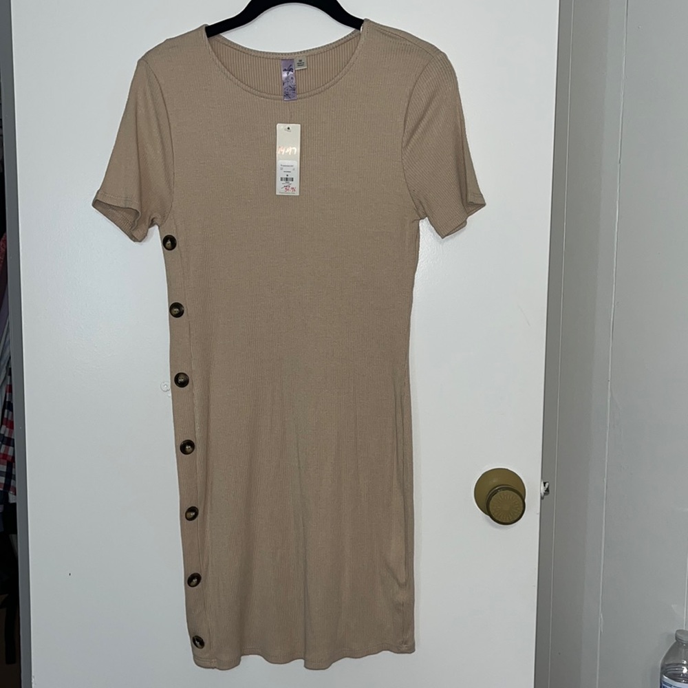 New Francesca’s Sand Dress